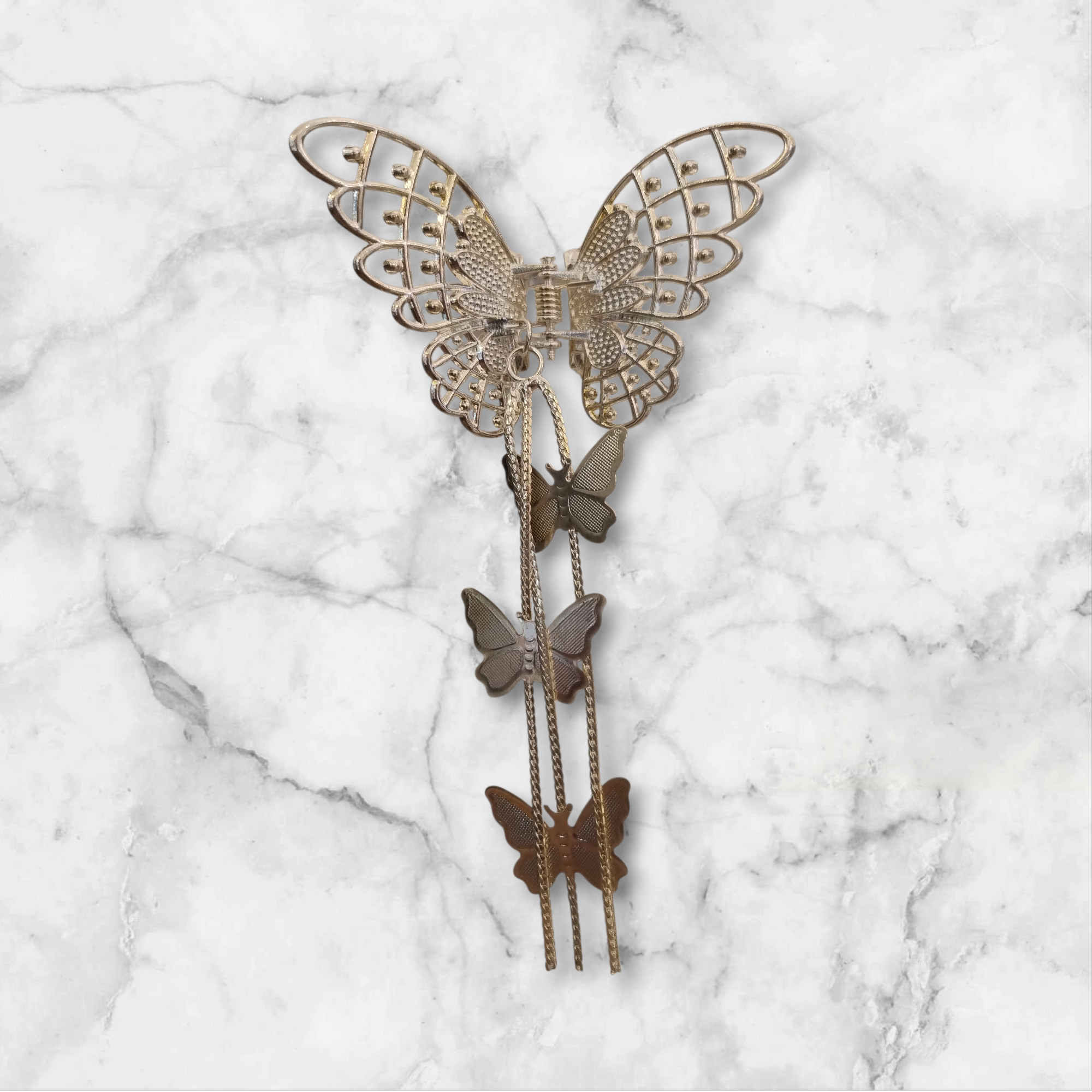 Hebilla Mariposa Dorada